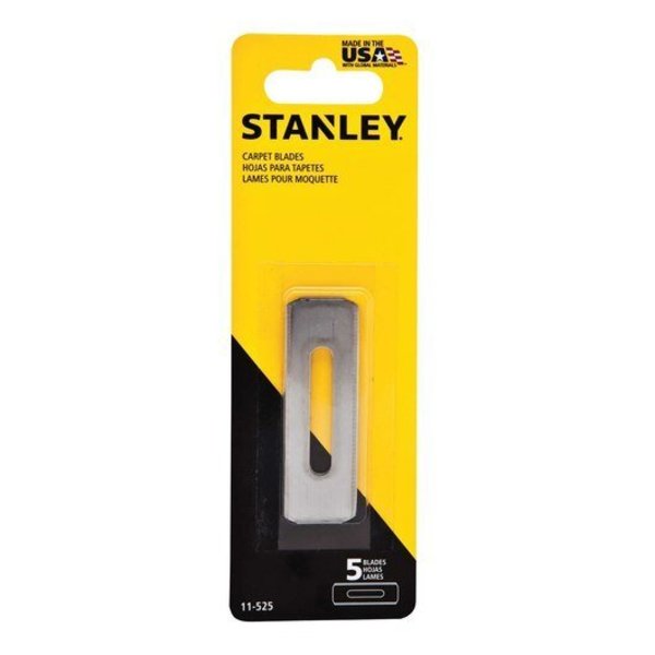 Stanley High Carbon Steel Double-Edge Replacement Blade 2-1/4 in. L 5 pc 11-525